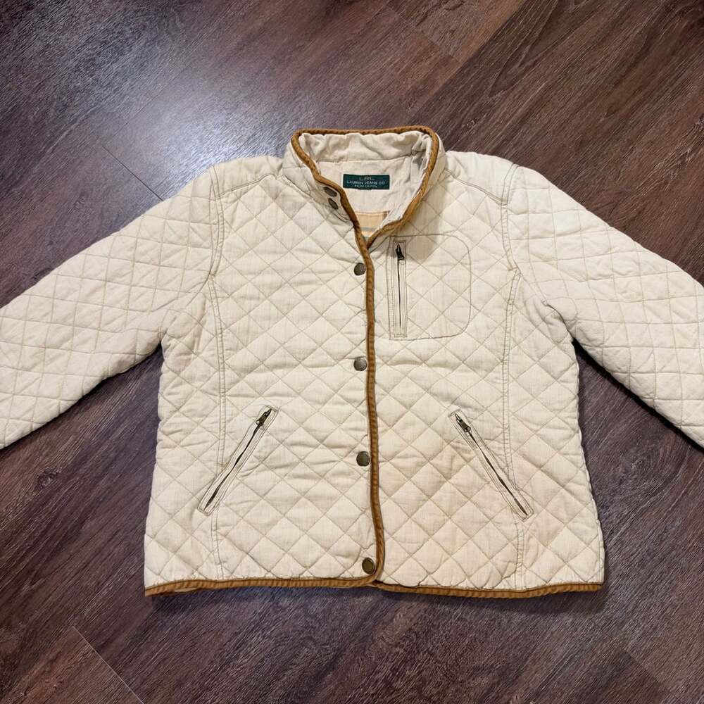 Essential Lauren Ralph Lauren Quilted Plaid Liner W/ Buttons